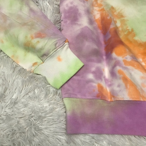 NWT Wildfox Sherbet Tie Dye Woman’s crewneck Sweatshirt size XS - Picture 10 of 12